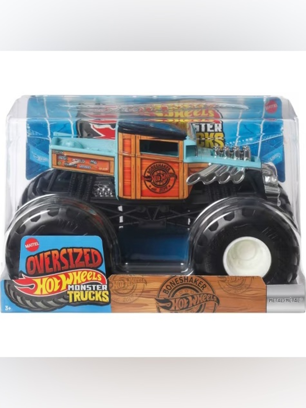 NIB Hot Wheels 2026 Oversized Monster Truck Boneshaker 1:24